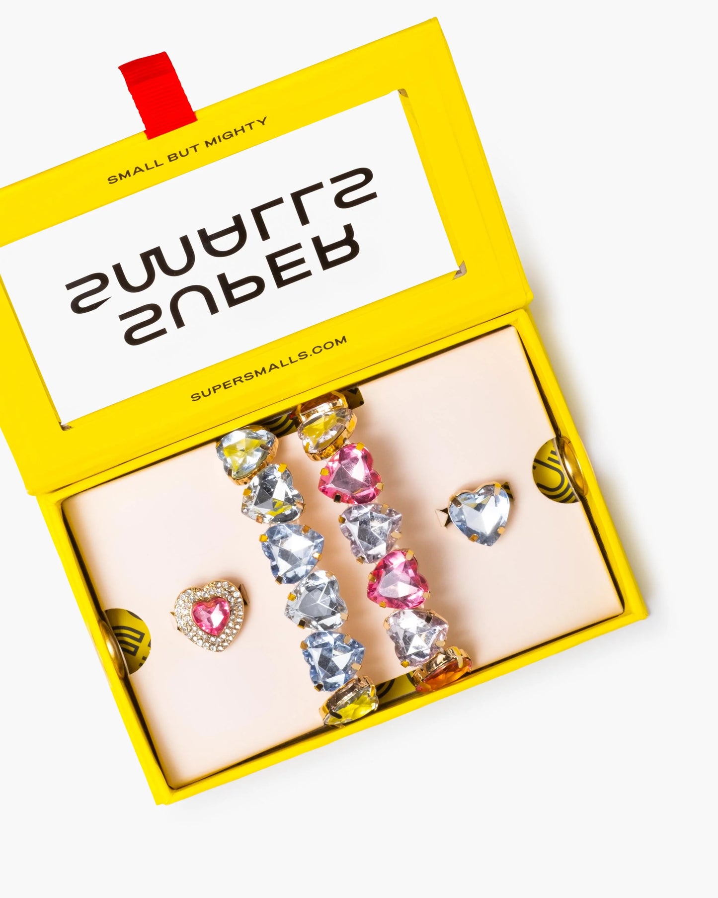 Super Smalls Heart to Heart Jewelry Set on a white background 