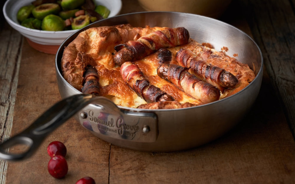 Samuel Groves Stainless Steel 3-ply Chef Pan 24cm
