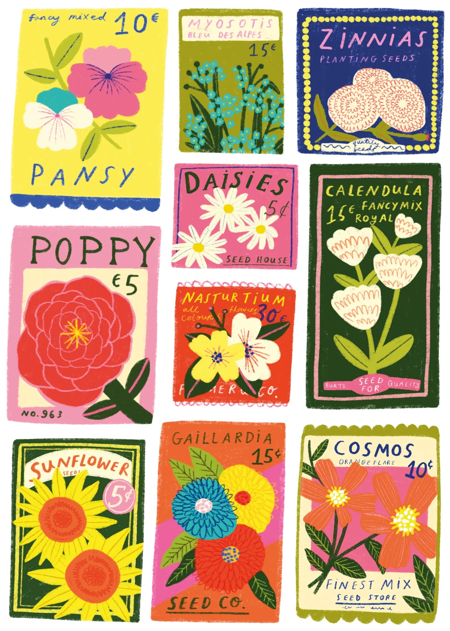 Happily SEEDS - 1000 Piece Jigsaw Puzzle