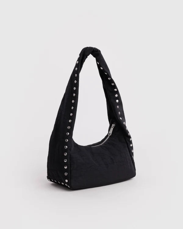 BAGGU Small Nylon Meringue Bag - Studs