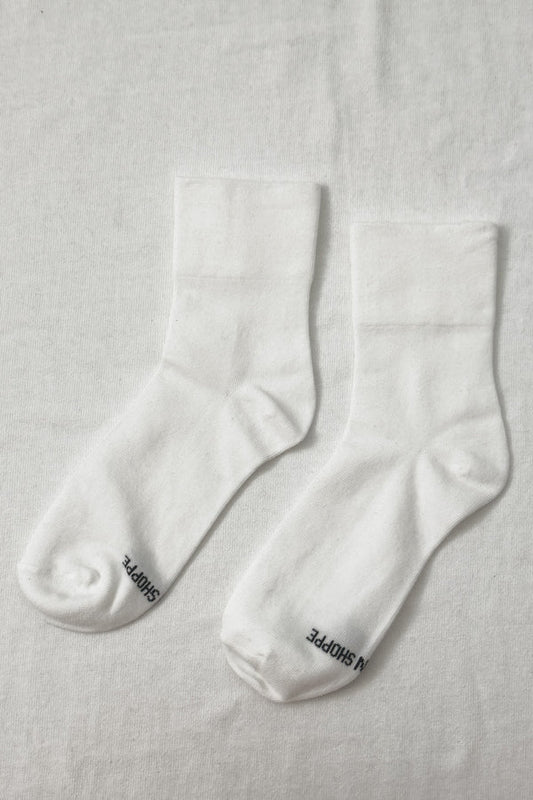 Cotton Sneaker Socks Classic in White