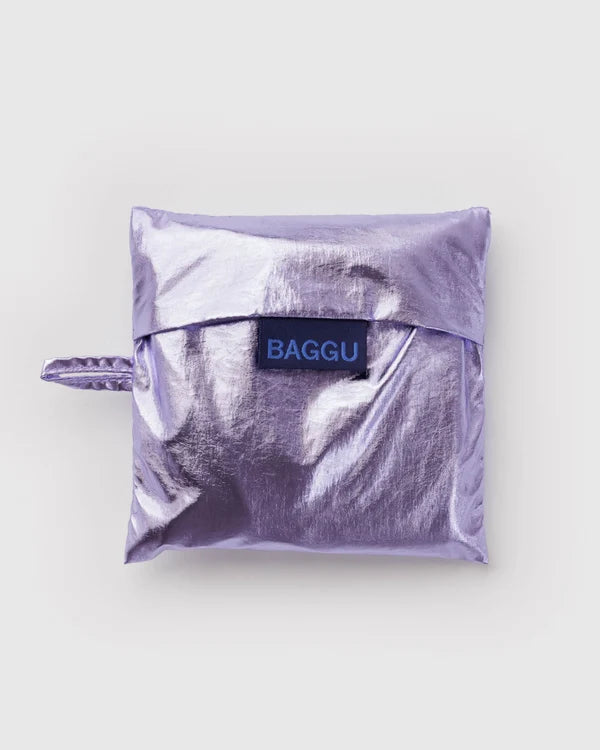 BAGGU Standard Reusable Bag - Lavender Metallic