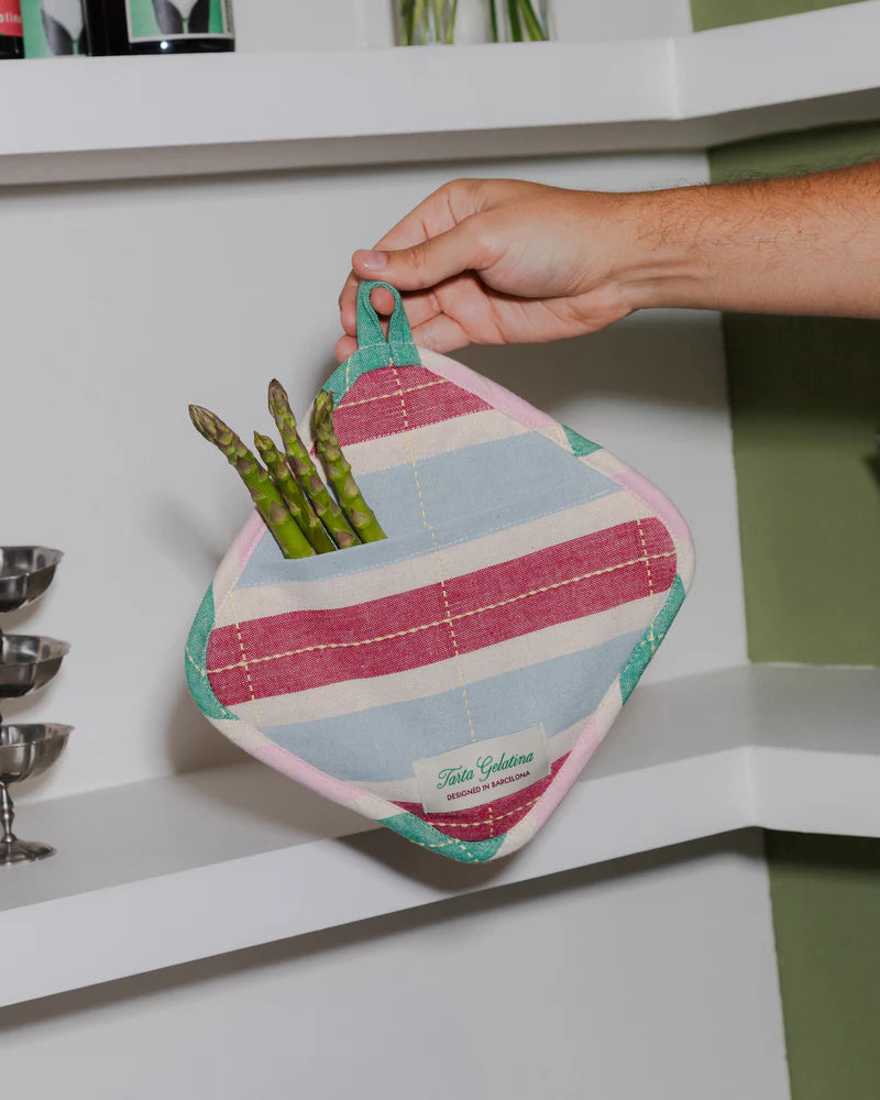 Tarta Gelatina Striped Pot Holder