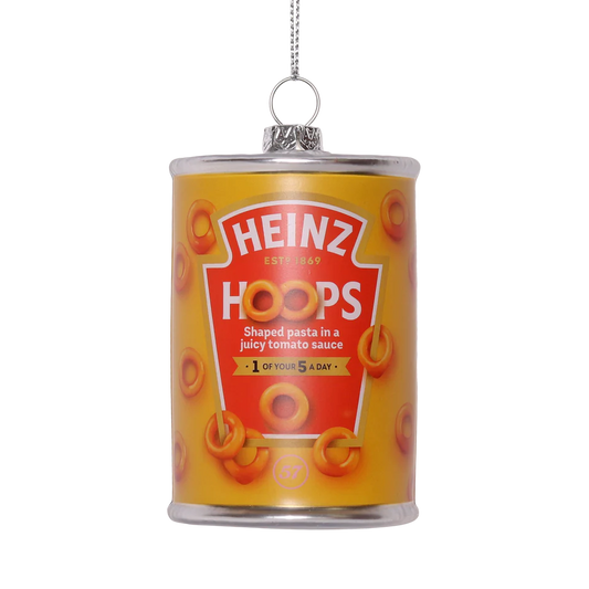 Studio Thie HEINZ Spaghetti Hoops Glass Decoration