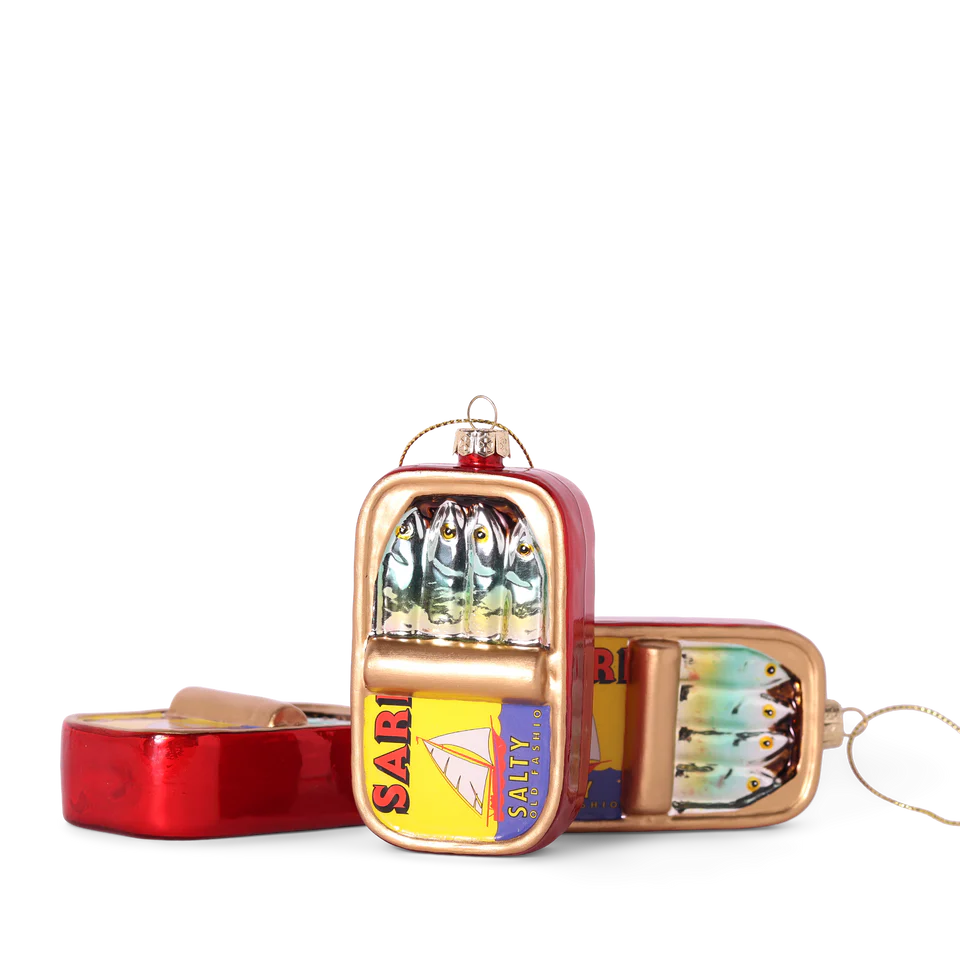 Studio Thie Sardine Can Glass Decoration