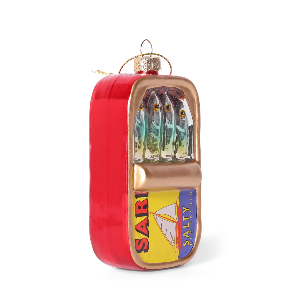 Studio Thie Sardine Can Glass Decoration