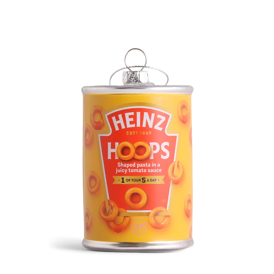 Studio Thie HEINZ Spaghetti Hoops Glass Decoration