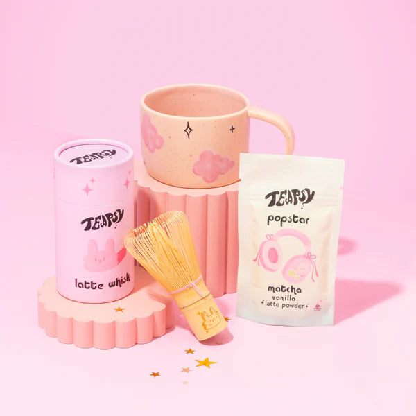 Teapsy Handmade Bamboo Latte Whisk