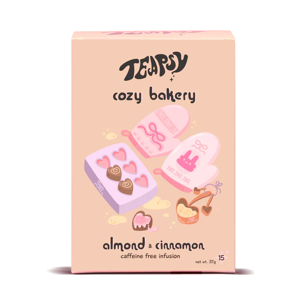 Teapsy Almond & Cinnamon Rooibos Tea - Cozy Bakery