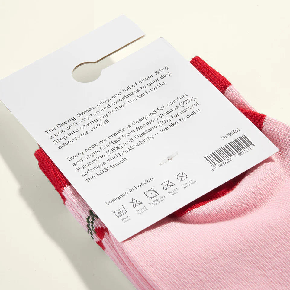 Kosi London Socks - The Cherry