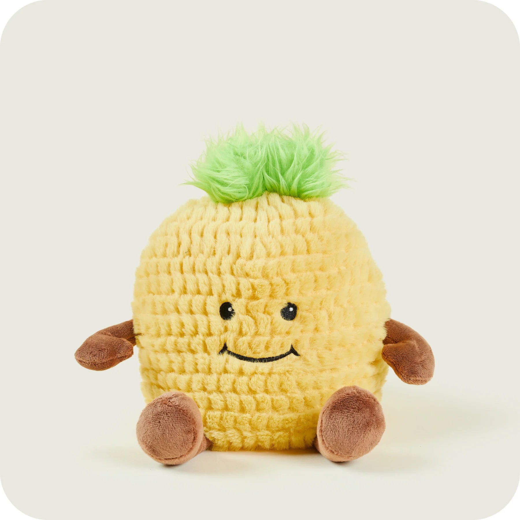 warmies pineapple snuggable hottie heatable toy