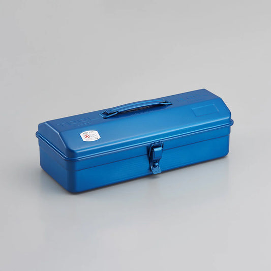 toy steel camber toolbox in blue