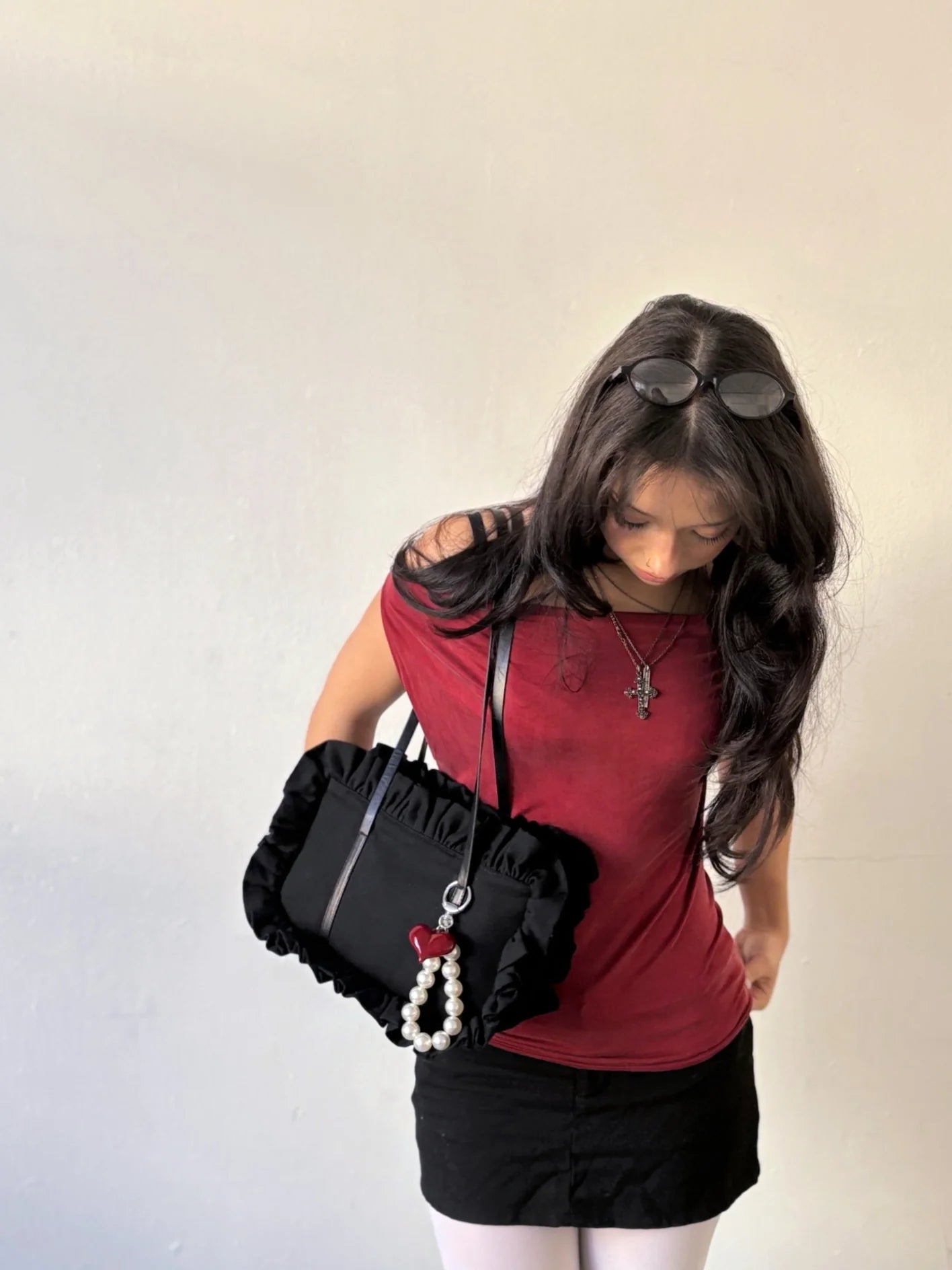 BAGGY London Bowler Bag - Black