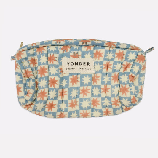 YONDER Quilted Barrel Case - Sky Pinwheel