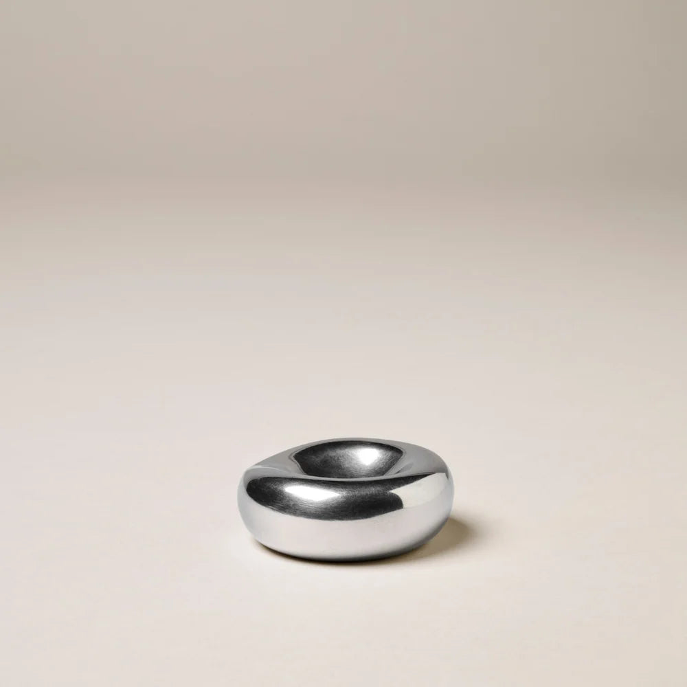 Gentle Habits Chrome Incense Holder