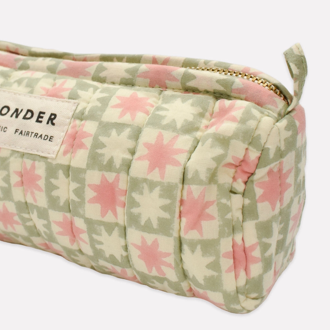 YONDER Quilted Barrel Case - Peppermint Pinwheel