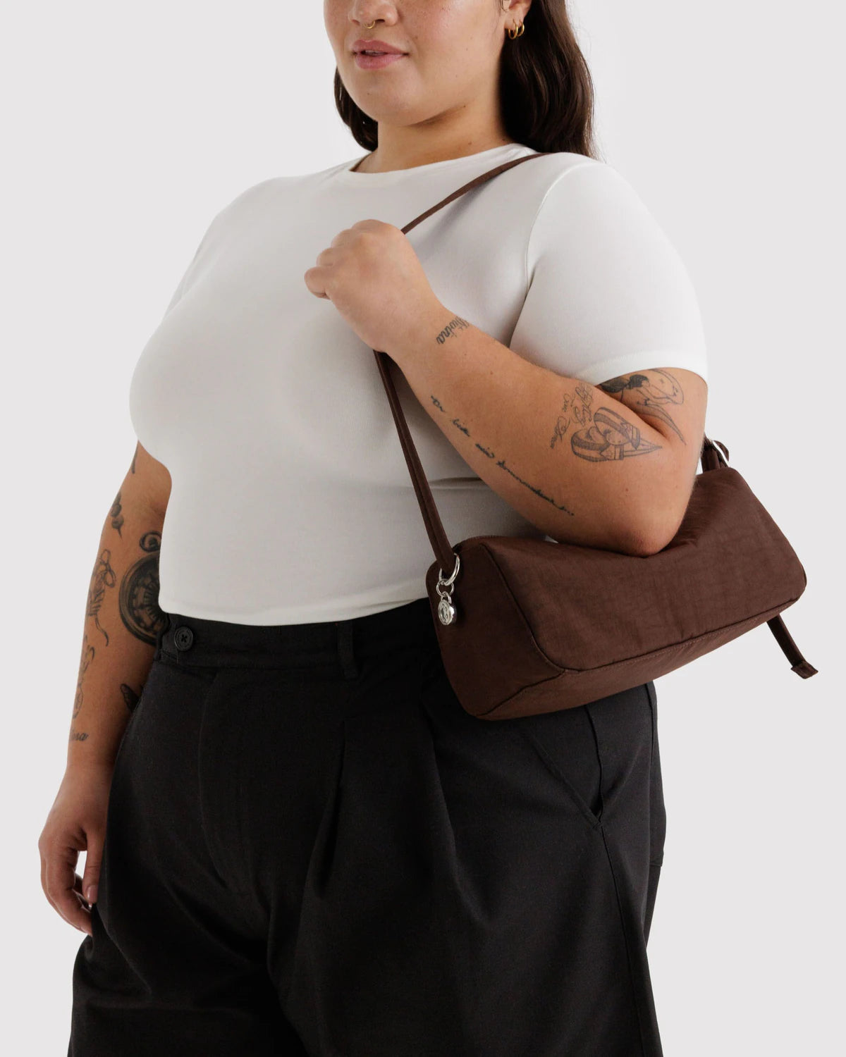 BAGGU Nylon Loaf Bag - Coffee