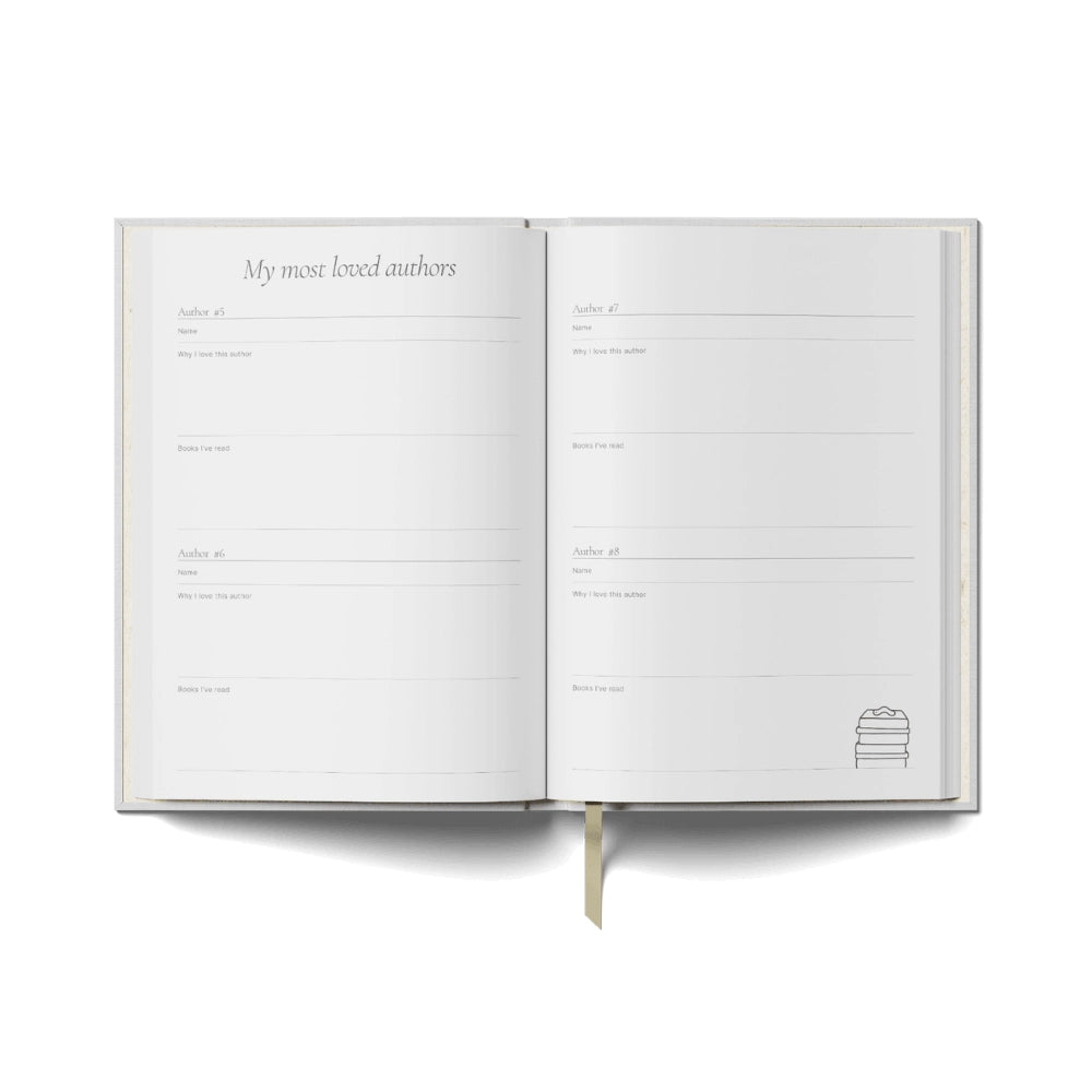 Miffy Reading Journal - Blue Stripes