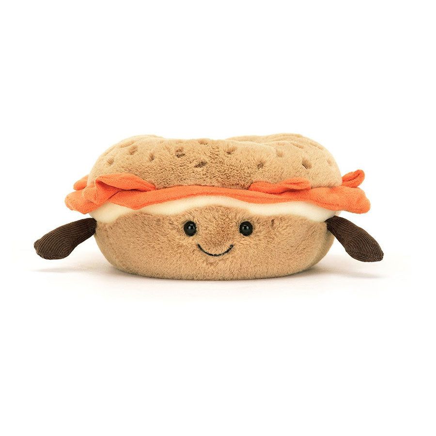 Jellycat Amuseables bagel soft toy 