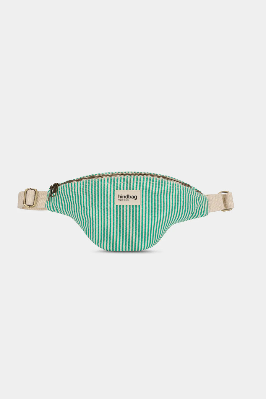 Hindbag Olivia Fanny Pack - Green Stripes