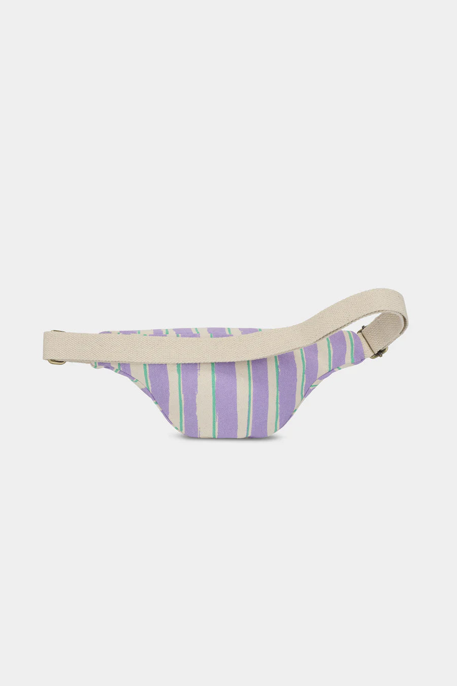 Hindbag Olivia Fanny Pack - Green & Parma Stripes