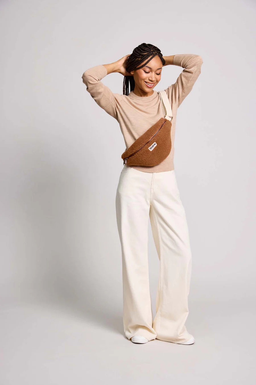 Hindbag Olivia Teddy Fanny Pack - Brown