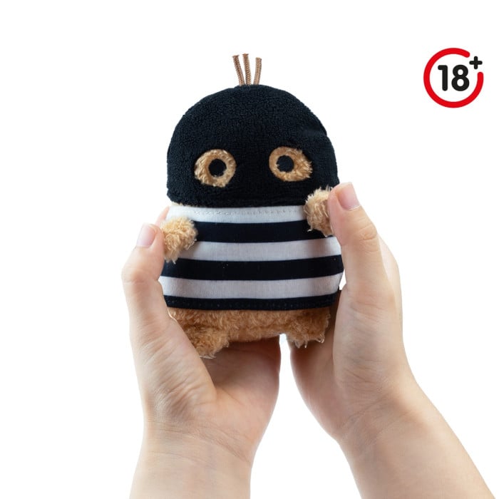 Noodoll Bandit Ricespud Mini Sitting Plush Toy