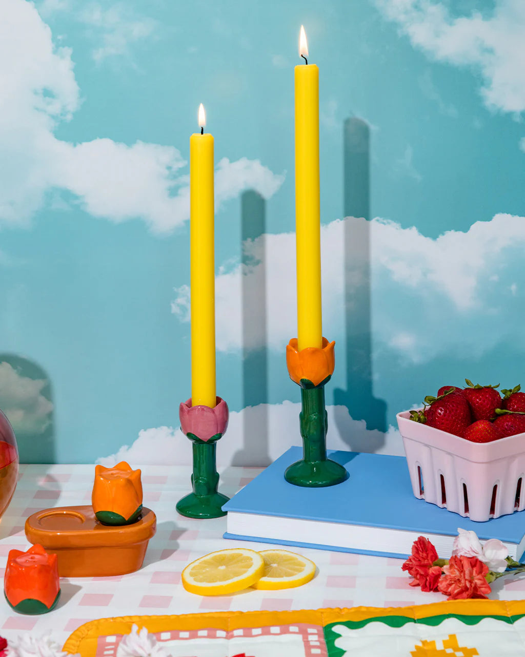 Ban.do Candle Holder Set - Flowers