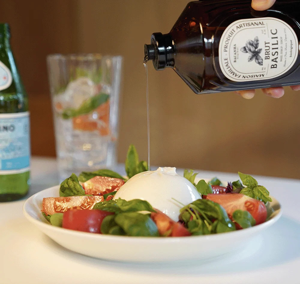 Bacanha Raw Basil Organic Syrup