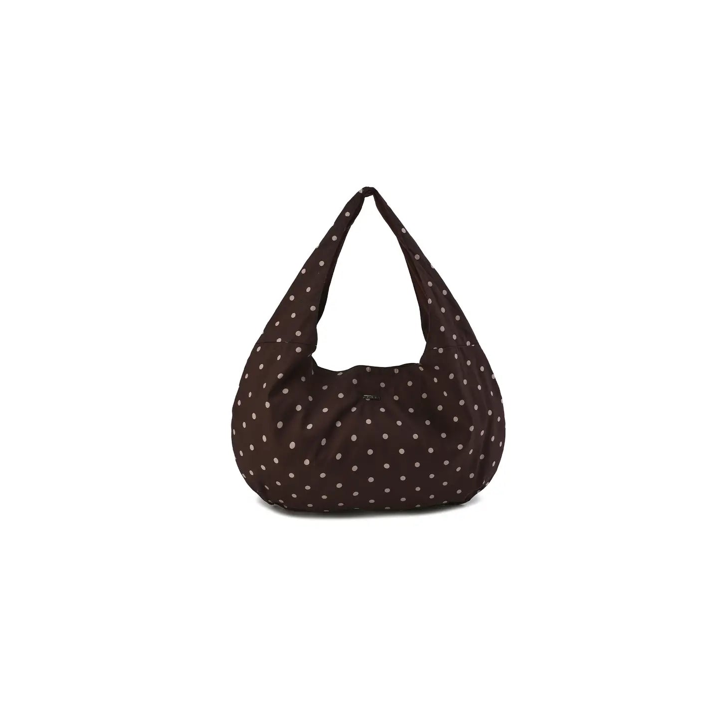 CUBIC Polka Dot Casual Bag - Brown & Pink