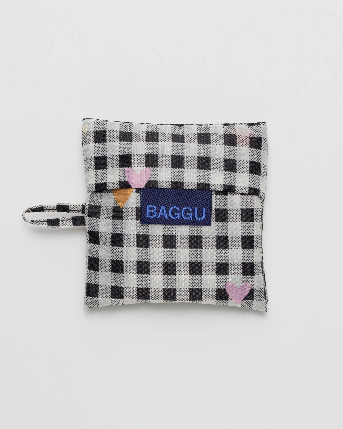 BAGGU Baby Reusable Bag - Gingham Hearts