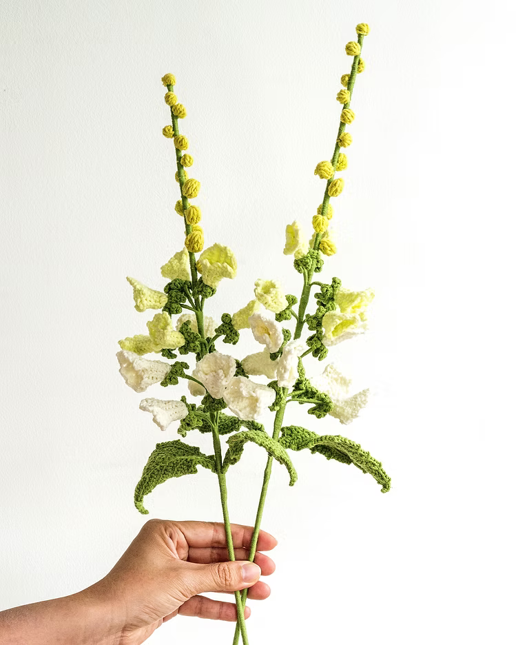 Handmade Crochet Flower - Foxglove