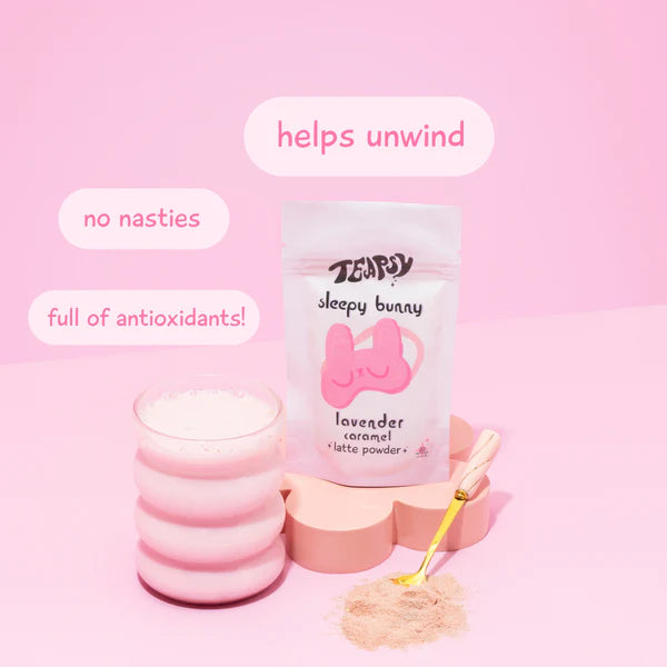 Teapsy Sleepy Bunny - Lavender & Caramel Latte Powder