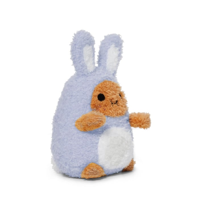 Noodoll Blue Bunny Ricespud Mini Sitting Plush Toy