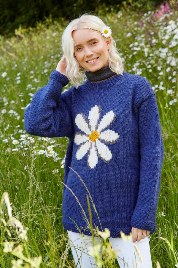 Pachamama Daisy Sweater Denim