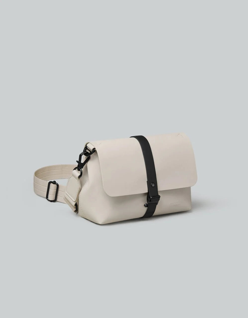 Gaston Luga Splash Crossbody Bag - Cloud Cream