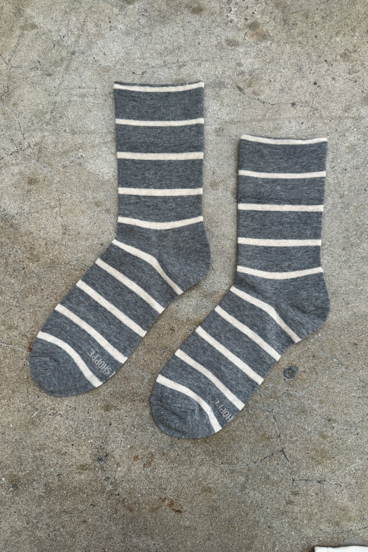 Le Bon Shoppe Wally Socks - Cement