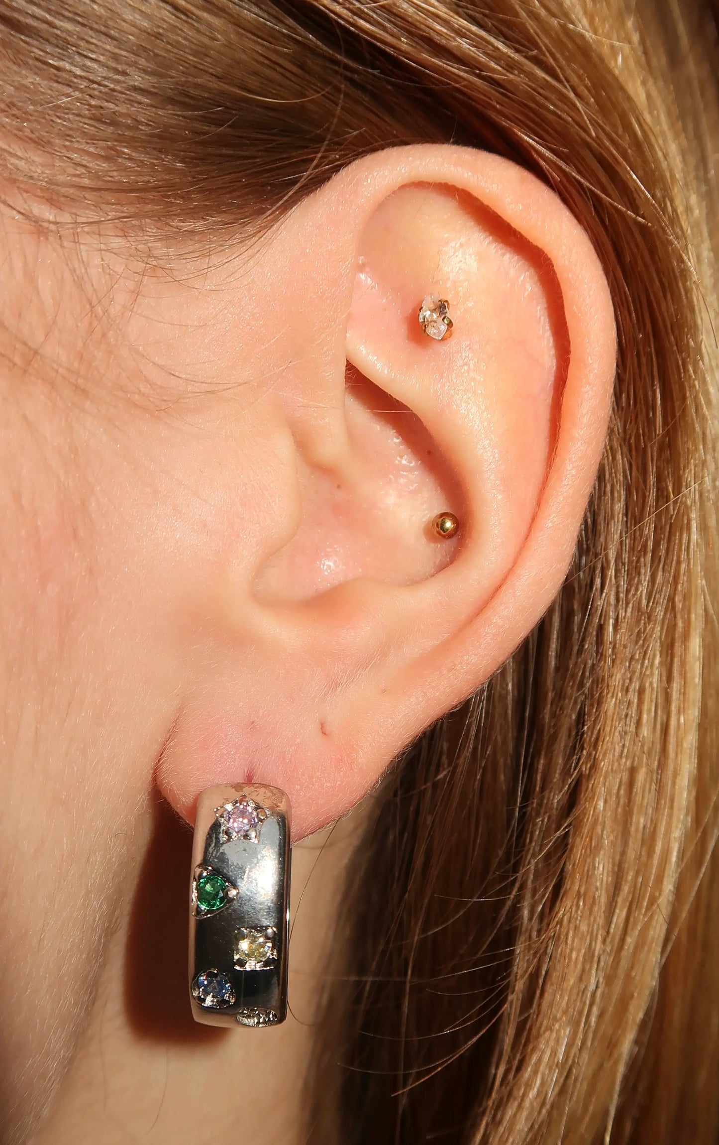 Recreation Jewels Charlotte's Silver Hoops