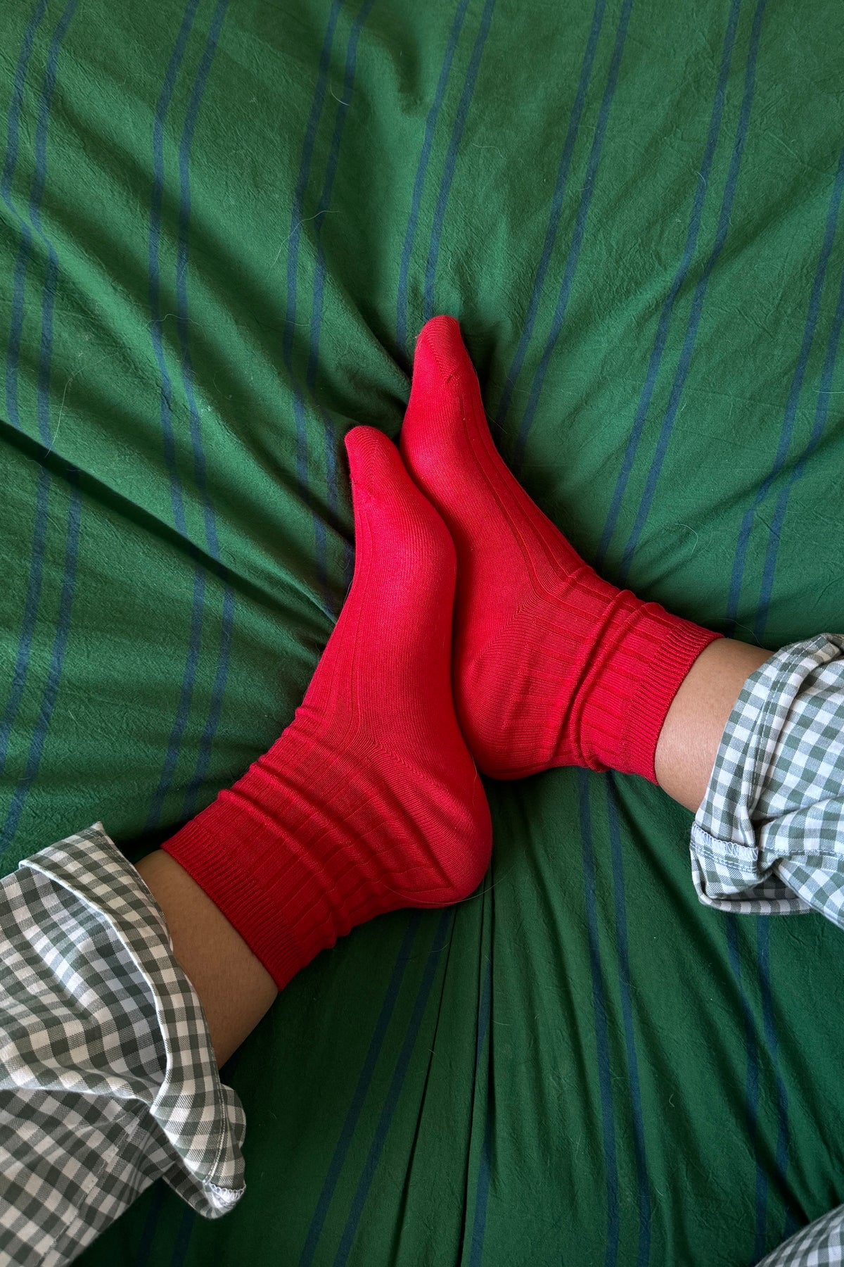 Le Bon Shoppe Her Socks - Classic Red