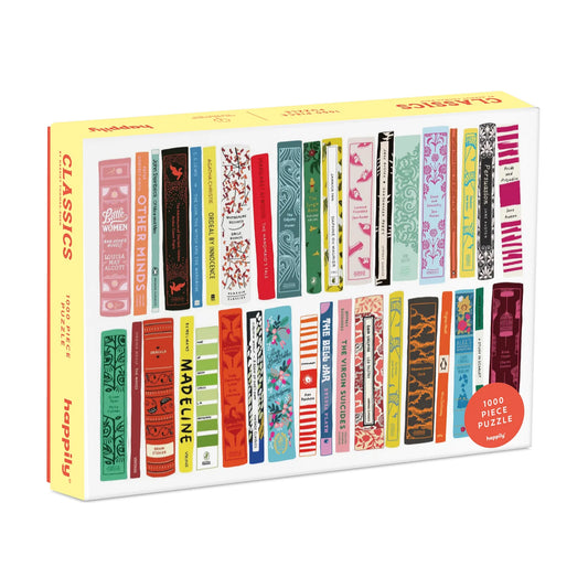 Happily CLASSIC BOOKS - 1000 Piece Jigsaw Puzzle