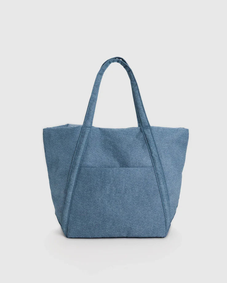 BAGGU cloud bag digital blue denim nylon 