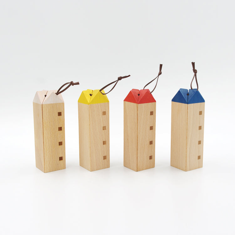 SUNAOLAB Wooden House Trivet - Cherry