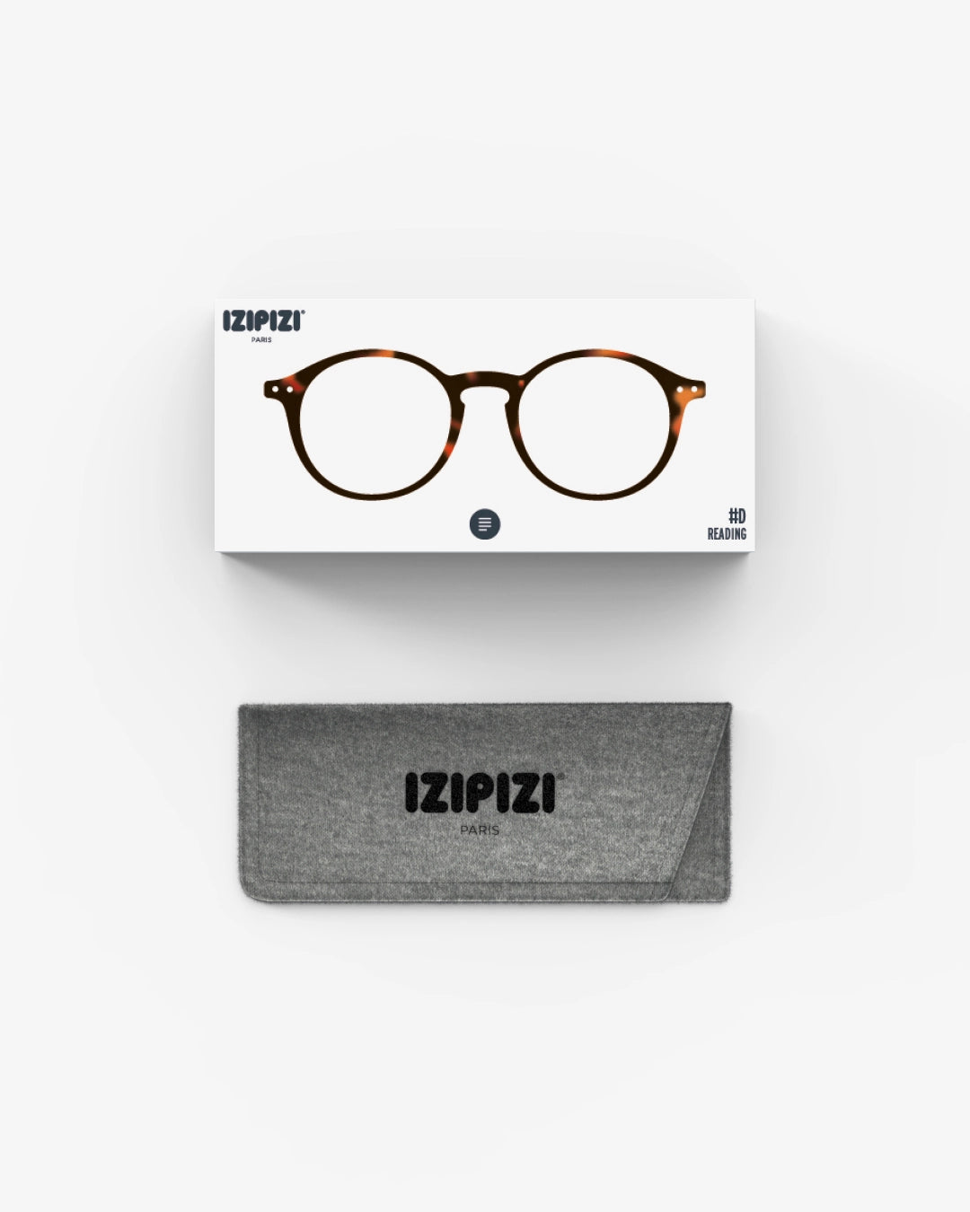 IZIPIZI Reading Glasses #D - Tortoise