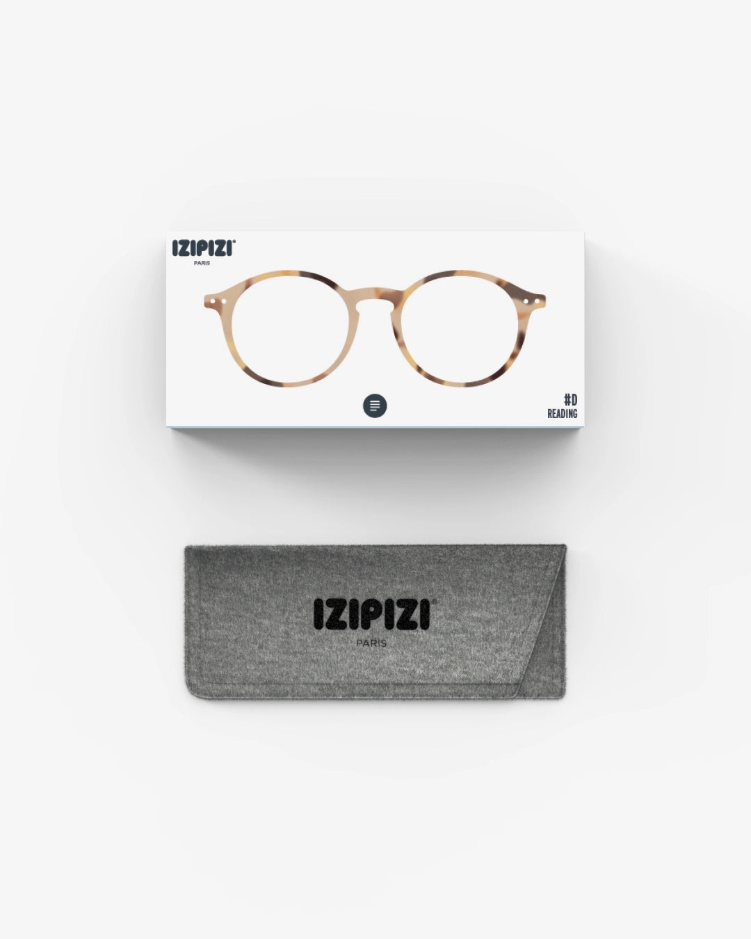 IZIPIZI Reading Glasses #D - Light Tortoise