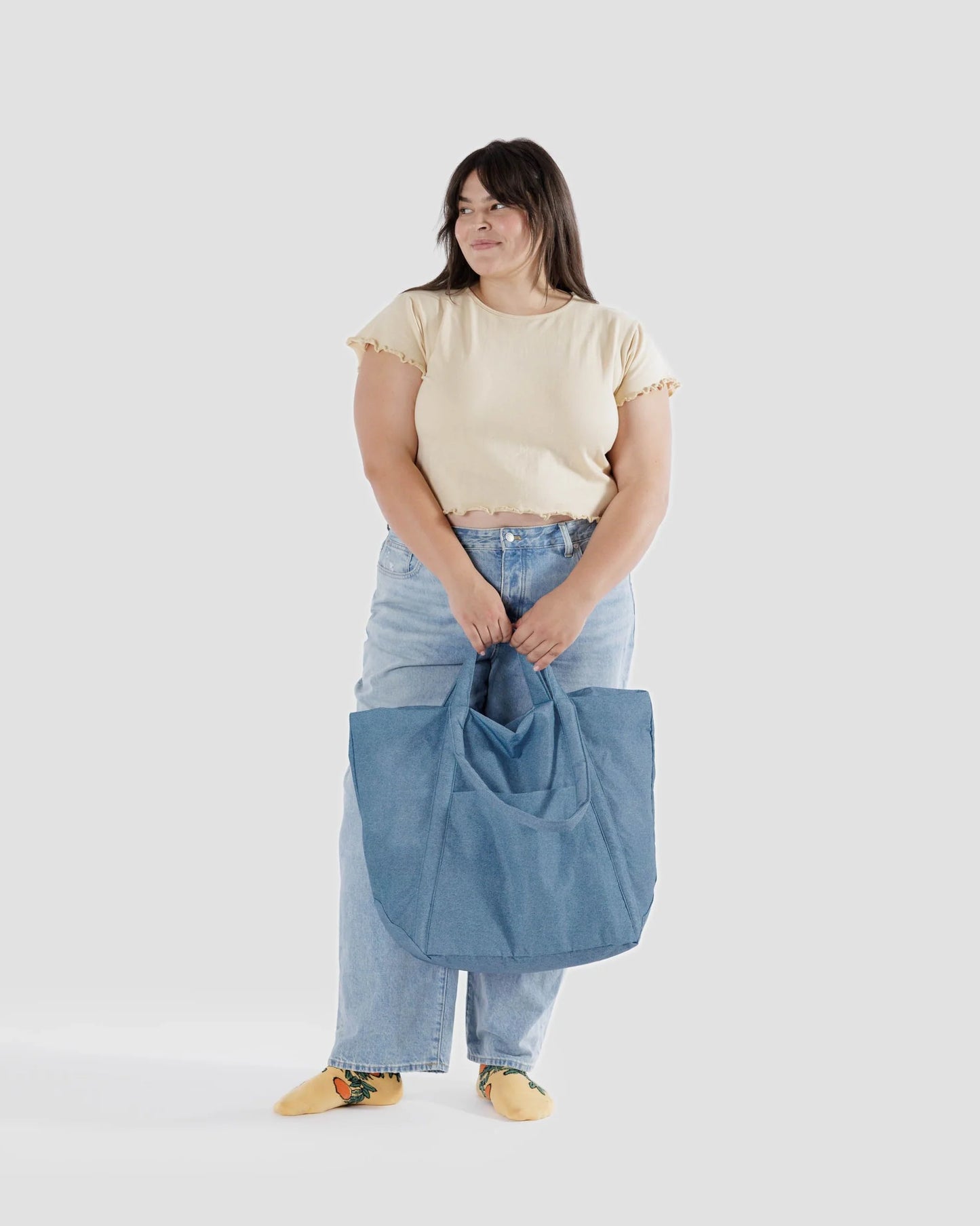 BAGGU Travel Cloud Bag - Digital Denim