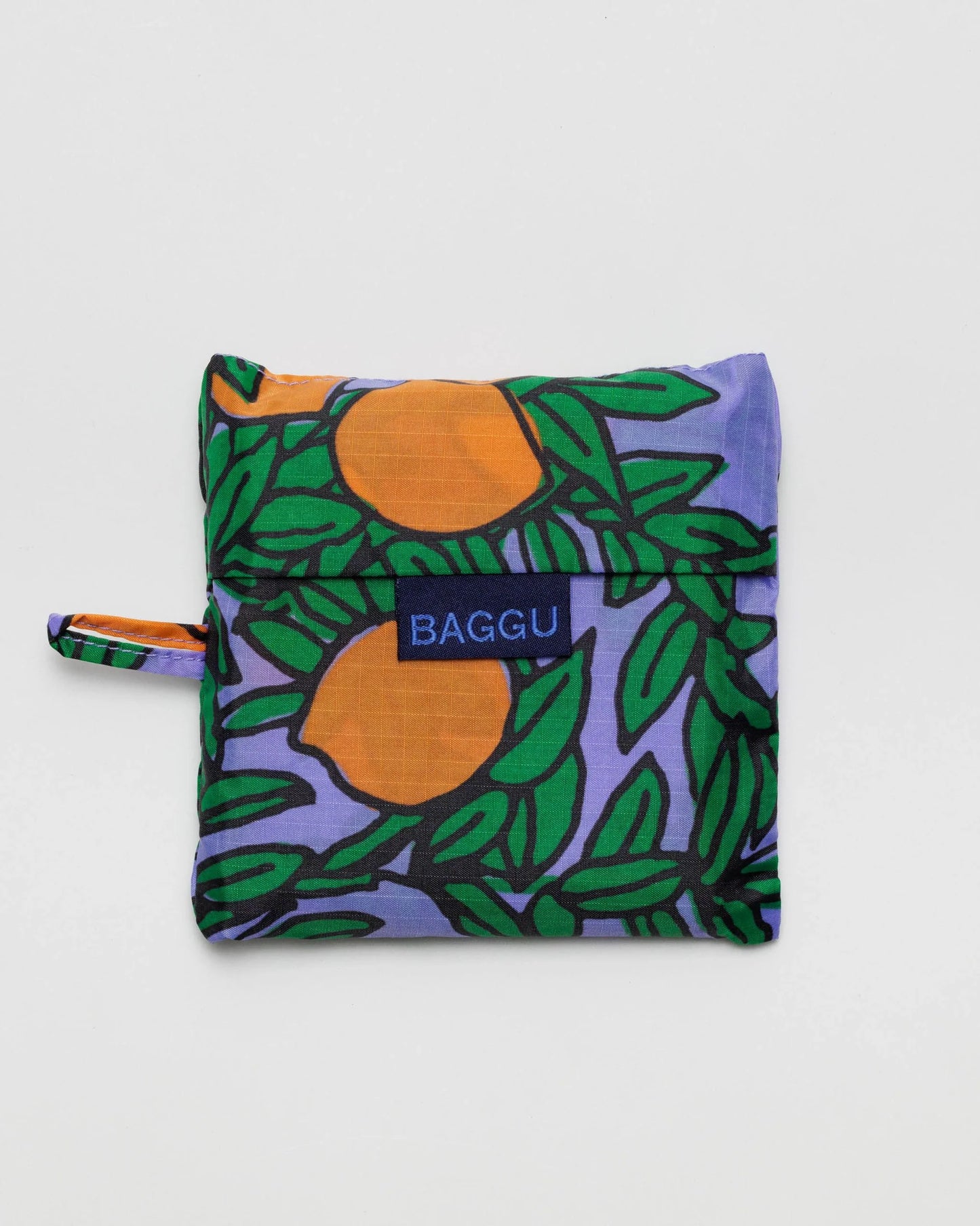 BAGGU Standard Reusable Bag - Orange Tree Periwinkle