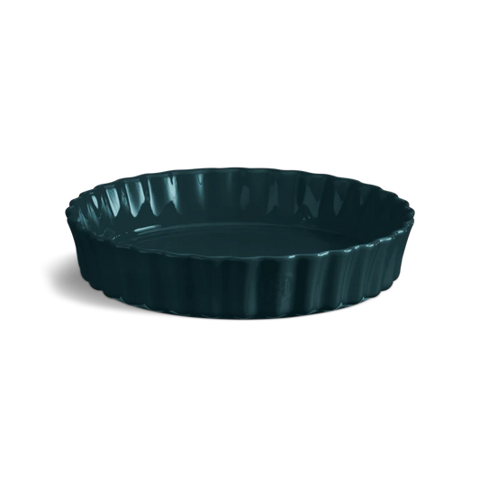 Emile Henry Deep Flan Dish 28cm - Belle-Ile