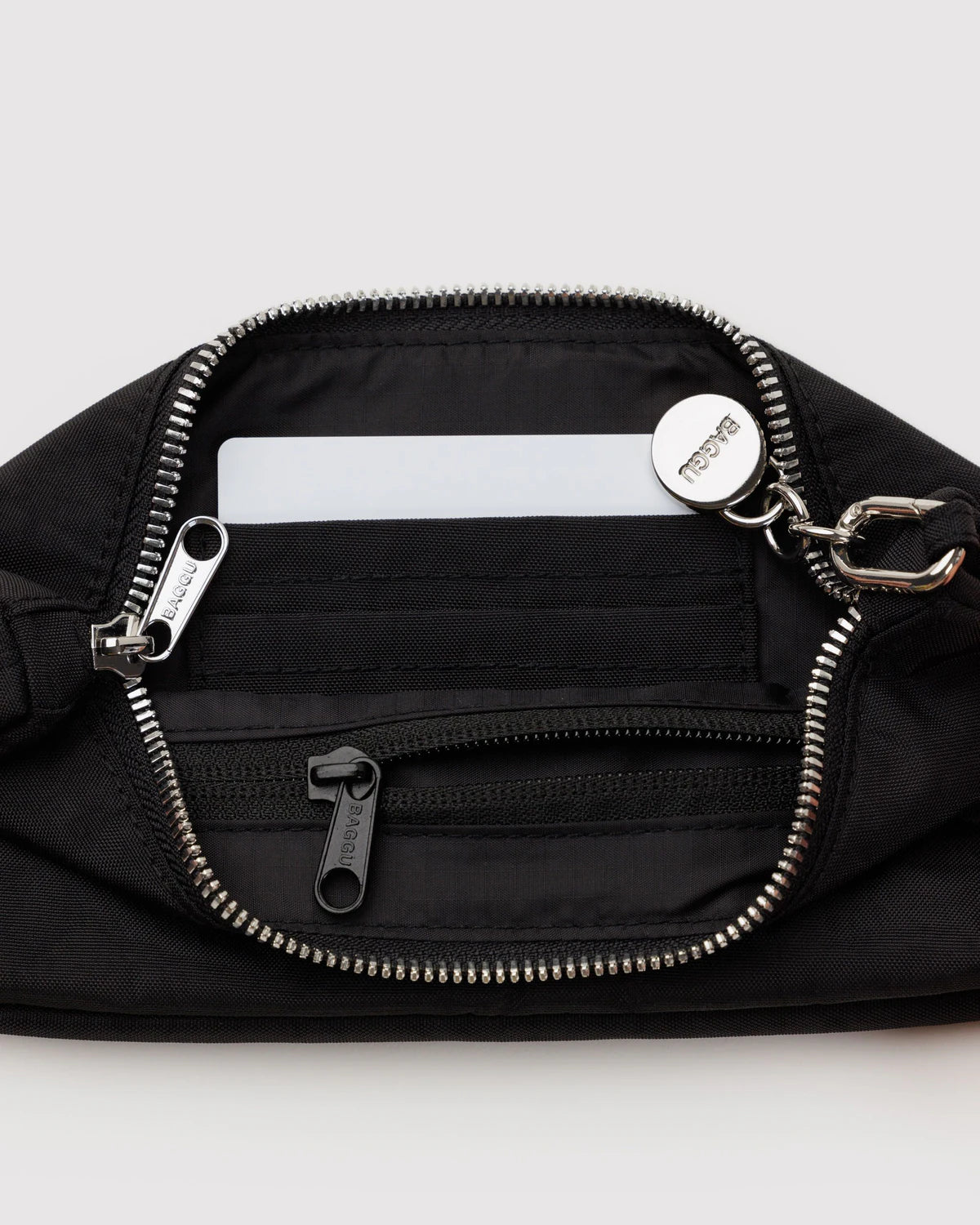 BAGGU Nylon Pochette Bag - Black