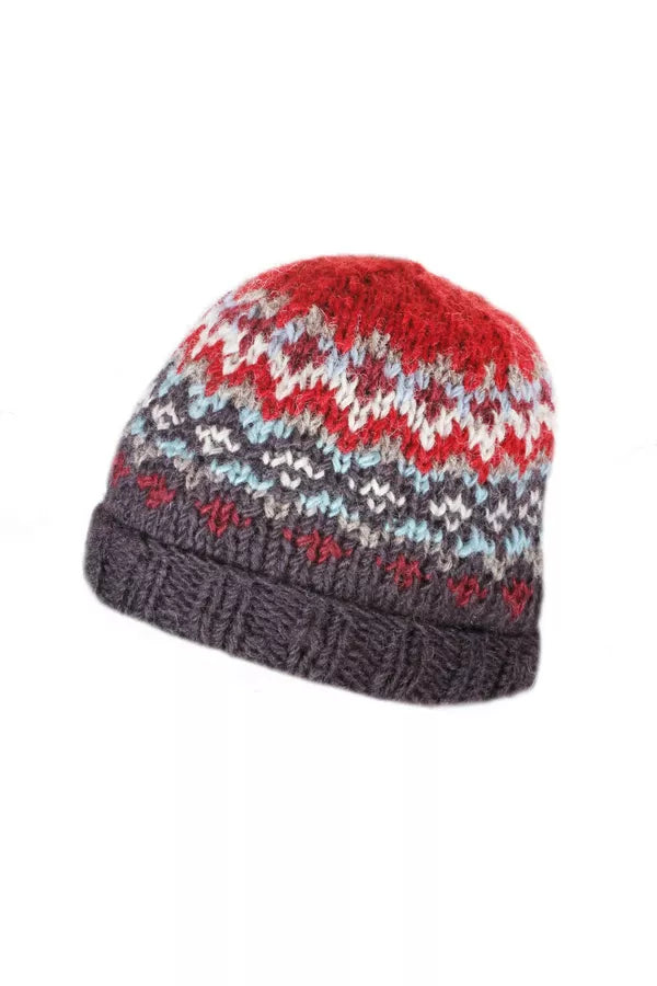 Pachamama Mens Clifden Beanie in Red