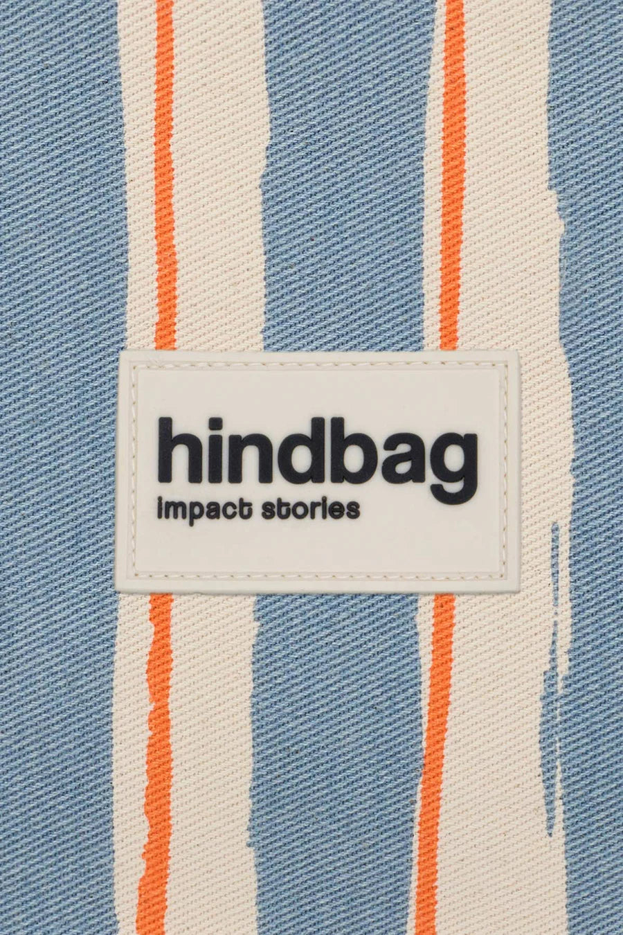 Hindbag Olivia Fanny Pack - Orange & Blue Stripes
